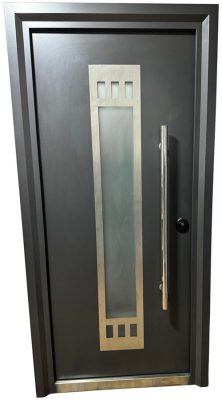 TerraSec biztonsági ajtó - Max Line mintával - Antracit